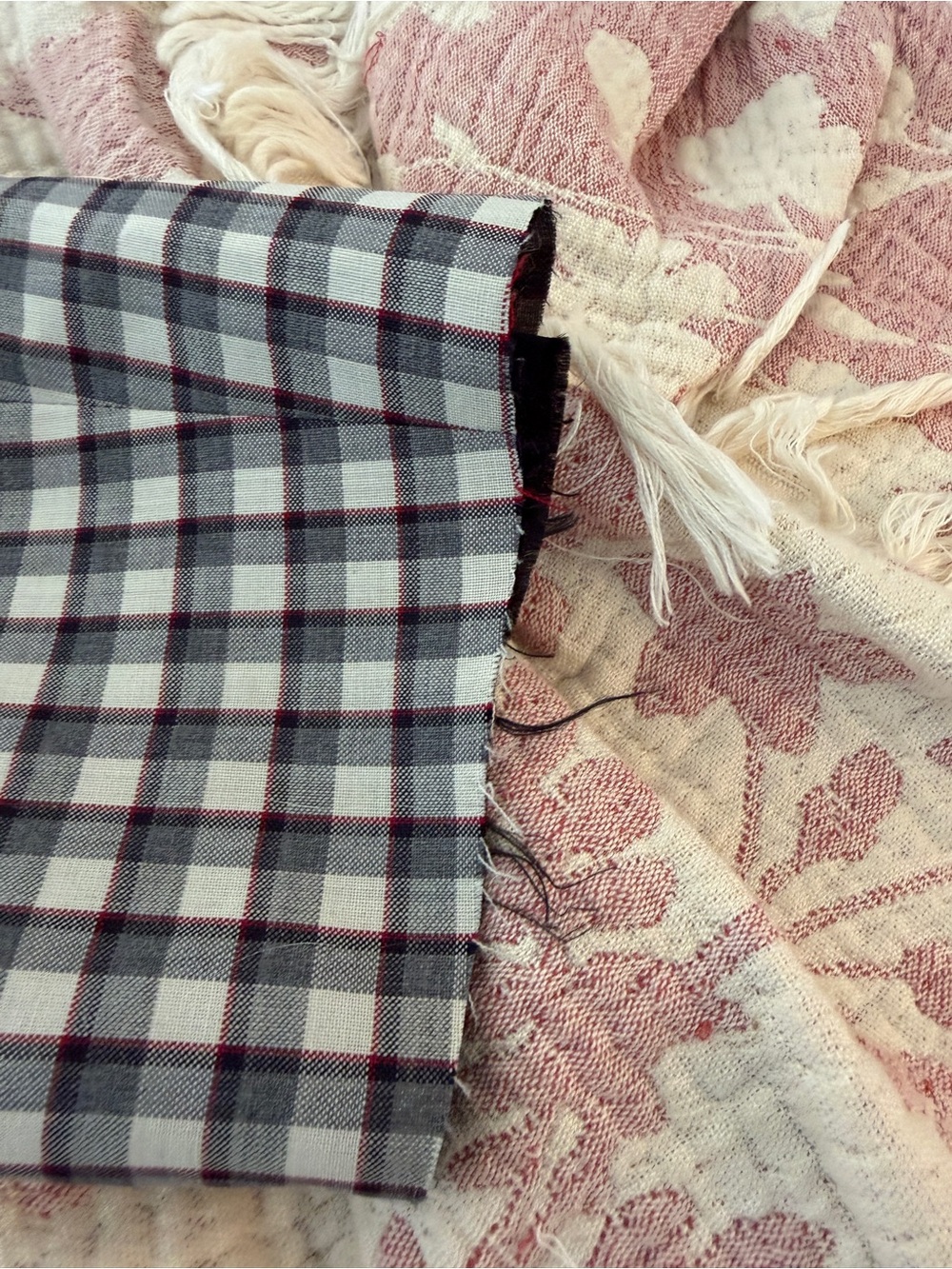 Golden Goose Plaid Raw Edge Comma Jacket in size L - Picture 13 of 13